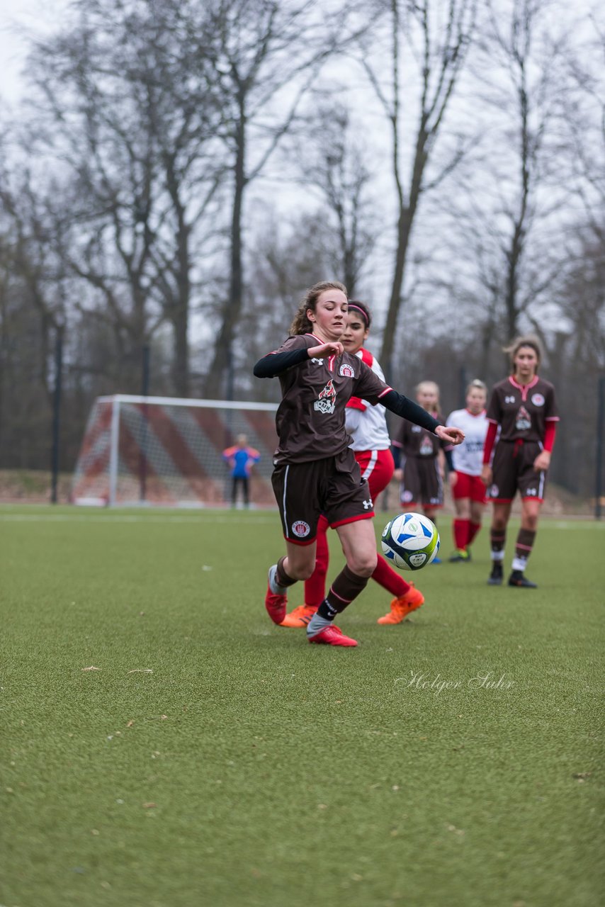 Bild 197 - B-Juniorinnen Walddoerfer - St.Pauli : Ergebnis: 4:1